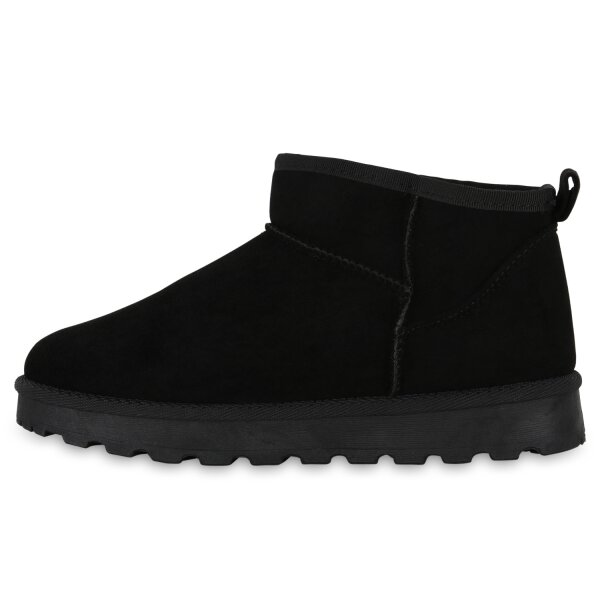 Damen Winter Boots in Schwarz