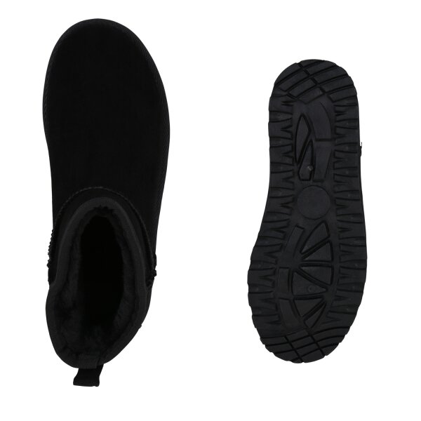 Damen Winter Boots in Schwarz