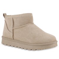 Damen Winter Boots in Beige