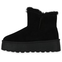 Damen Winter Boots in Schwarz