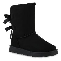 Damen Winter Boots in Schwarz