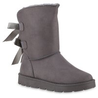 Damen Winter Boots in Grau