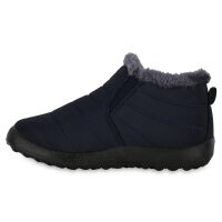 Damen Winter Boots in Dunkelblau