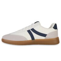 Damen Sneaker Low in Beige Dunkelblau