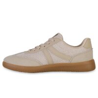 Damen Sneaker Low in Khaki