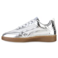 Damen Sneaker Low in Silber
