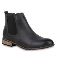 Damen Chelsea Boots in Grau