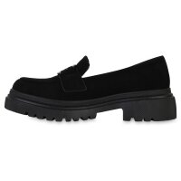 Damen Plateauschuhe in Schwarz