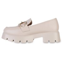 Damen Plateauschuhe in Nude