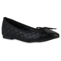 Damen Klassische Ballerinas in Schwarz