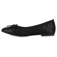 Damen Klassische Ballerinas in Schwarz