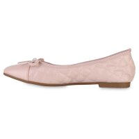 Damen Klassische Ballerinas in Rosa