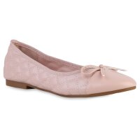 Damen Klassische Ballerinas in Rosa