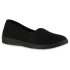 Damen Slip Ons in Schwarz
