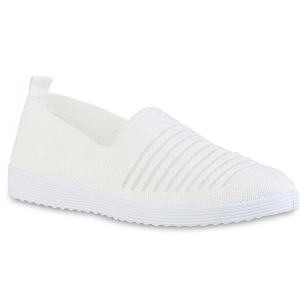 Damen Slip Ons in Weiss