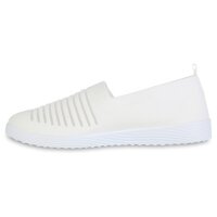Damen Slip Ons in Weiss