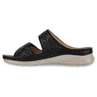 Damen Komfort Sandalen in Schwarz