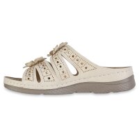 Damen Komfort Sandalen in Beige