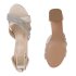 Damen Riemchensandaletten in Beige