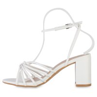 Damen Riemchensandaletten in Weiss