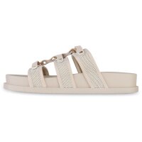 Damen Pantoletten in Beige