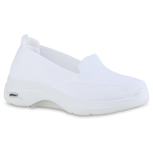 Damen Slip Ons in Weiss