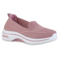 Damen Slip Ons in Altrosa