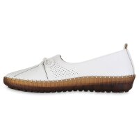 Damen Slip Ons in Weiss