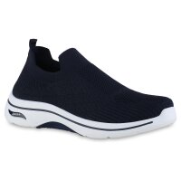 Herren Slip Ons in Dunkelblau