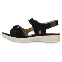 Damen Komfort Sandalen in Schwarz