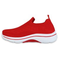 Damen Slip Ons in Rot