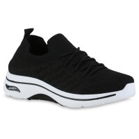 Damen Laufschuhe in Schwarz Weiss