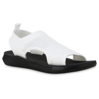Damen Komfort Sandalen in Weiss