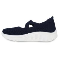 Damen Slip Ons in Dunkelblau