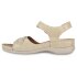Damen Komfort Sandalen in Beige
