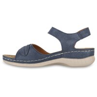 Damen Komfort Sandalen in Blau