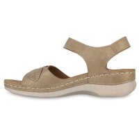 Damen Komfort Sandalen in Khaki