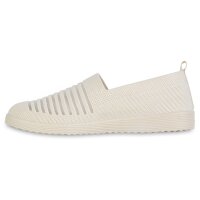 Damen Slip Ons in Beige