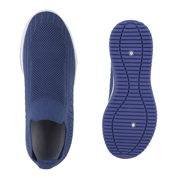 Damen Slip Ons in Blau
