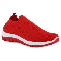 Damen Slip Ons in Rot