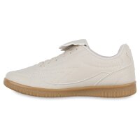 Damen Sneaker Low in Beige Gold