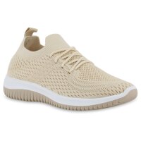 Damen Slip Ons in Beige