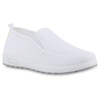 Herren Slip Ons in Weiss