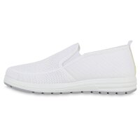 Herren Slip Ons in Weiss