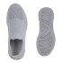 Damen Slip Ons in Grau