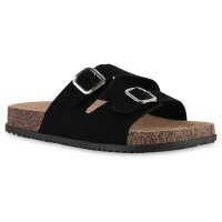 Damen Pantoletten in Schwarz