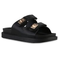 Damen Pantoletten in Schwarz