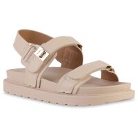 Damen Komfort Sandalen in Nude