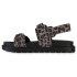 Damen Komfort Sandalen in Leopard