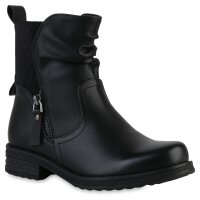 Damen Klassische Stiefeletten in Schwarz
